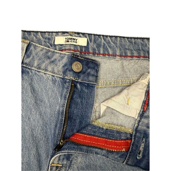 Tommy Hilfiger Women’s 6 Low Rise Wide Leg Baggy Cargo Jeans Relaxed Denim - Picture 4 of 9